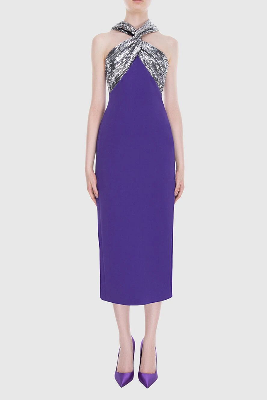 Purple dress for women