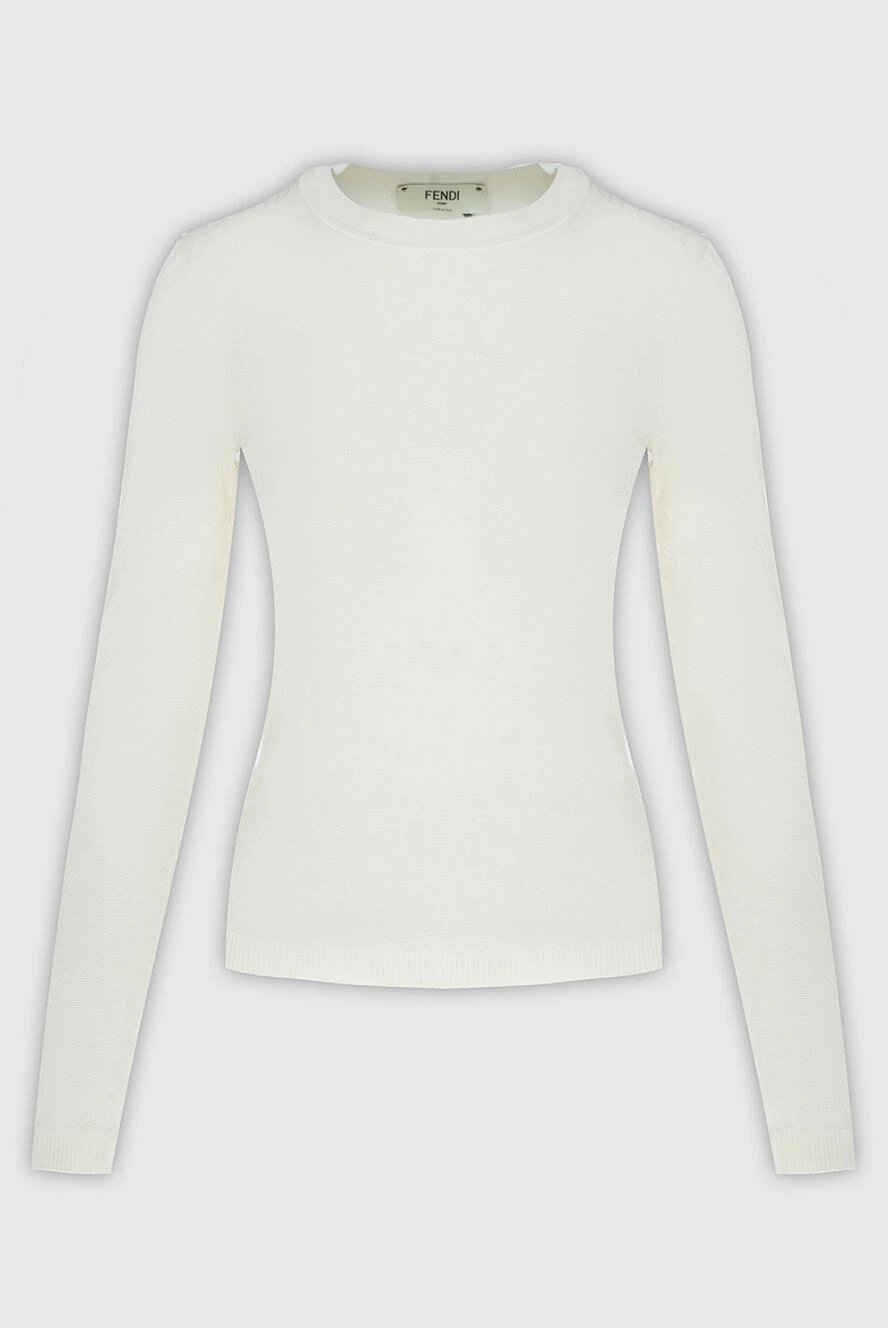 Fendi jumper white best sale