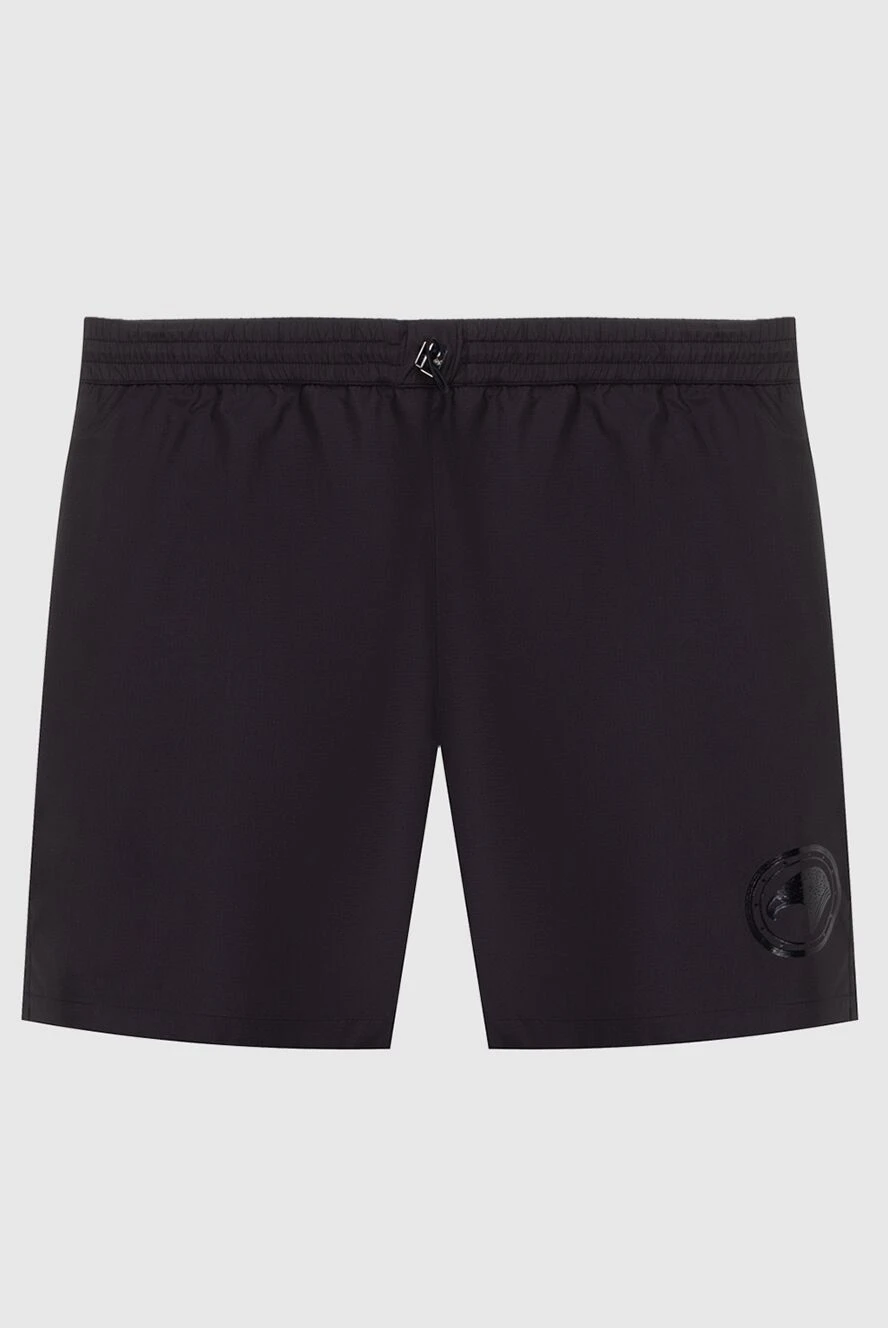 Stefano Ricci Шорты пляжные из полиэстера серые мужские - два боковых. 100% полиэстер. Страна производитель: Италия. Уход: специализированная чистка - фото 1