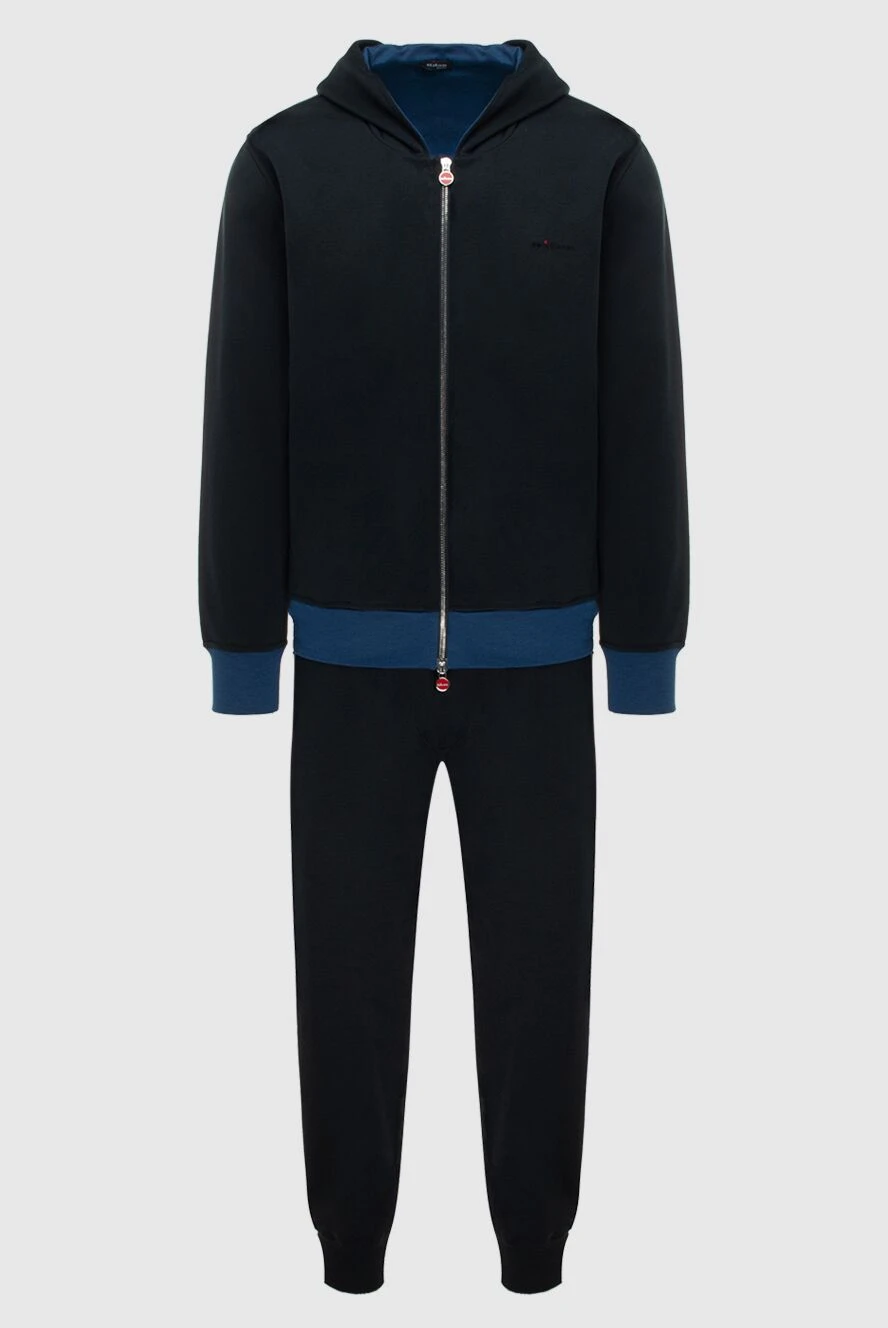 Kiton Хлопковый комплект с прошитой жилетной вставкой и молнией
- Контрастная отделка. Капюшон. 82% хлопок, 18% полиамид. Эластичный пояс на кулиске, молния. Четыре боковых кармана. Страна производитель: Италия. Уход: специализированная чистка - фото 1