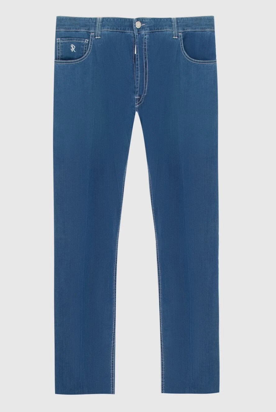 Stefano Ricci Джинсы классические из мягкого хлопкового денима
- 65% хлопок, 33% модал, 2% эластан. пуговица, молния. три боковых кармана, два кармана сзади . Страна производитель: Италия. Уход: специализированная чистка - фото 1