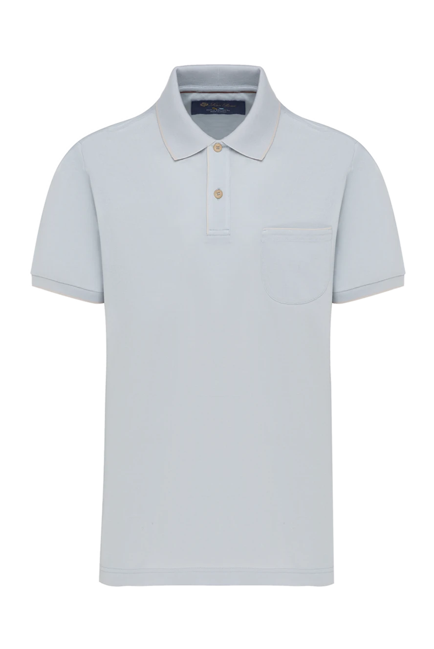 Loro Piana Polo short sleeve - Country of manufacture: Italy. Care: specialized cleaning - photo 1