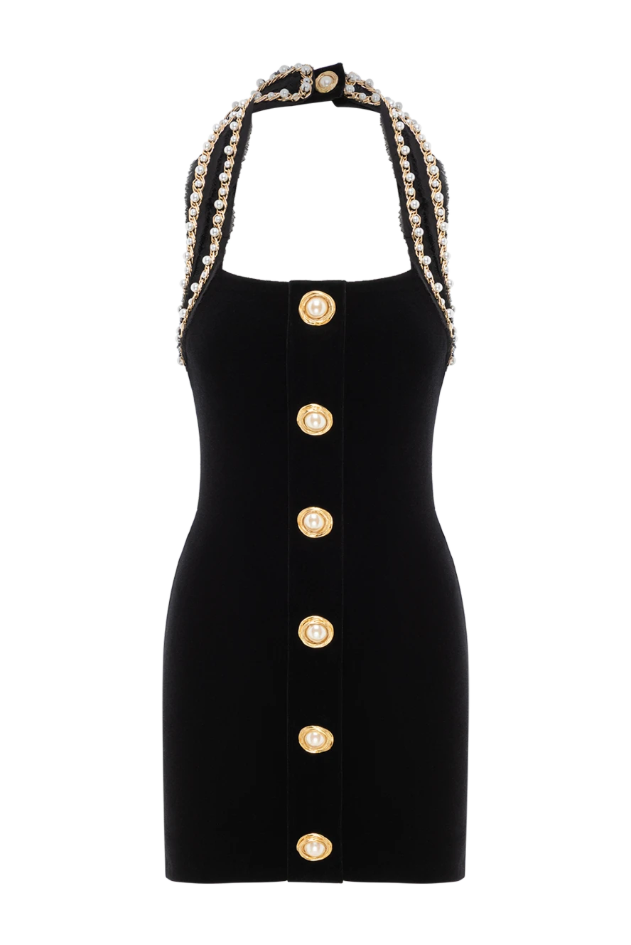 balmain velvet mini dress Balmain
