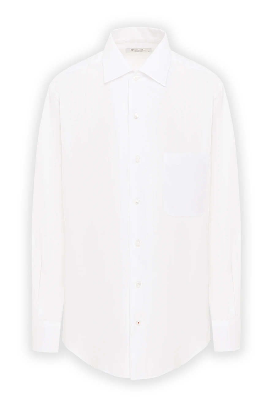 Loro Piana andré women's shirt in white linen 192776 — Buy in