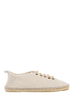 Espadrilles canvas beige for men