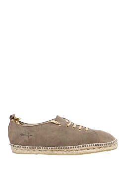 Espadrilles suede brown for men