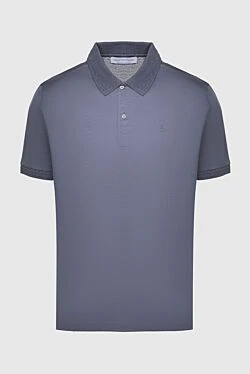 Cotton polo gray for men