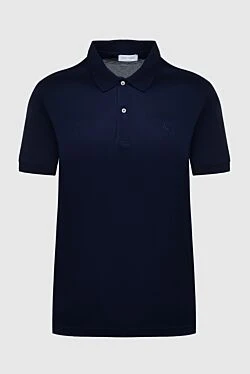 Cotton polo black for men