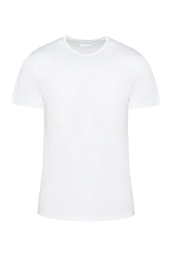 White cotton T-shirt for men