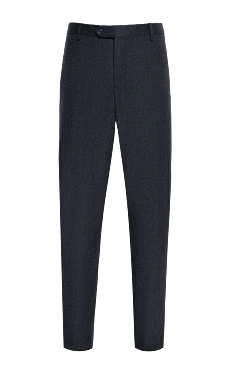 Men's gray wool trousers