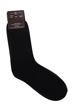 Men's gray cotton socks