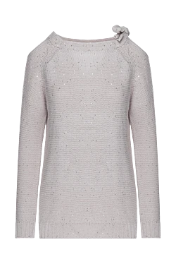 Beige jumper for women