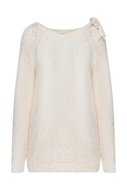 White jumper for women