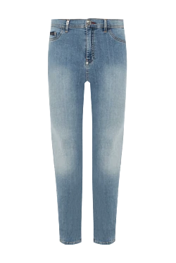 Blue cotton jeans for women