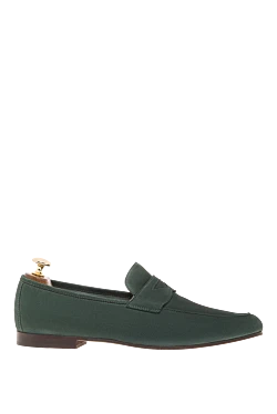 Men's Suede Loafers Unlined Dark Blue