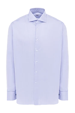 Violet cotton shirt for men