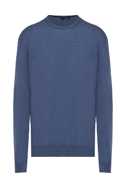 Wool jumper blue for men