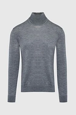 Gray men's wool golf