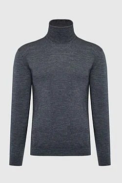 Gray men's wool golf