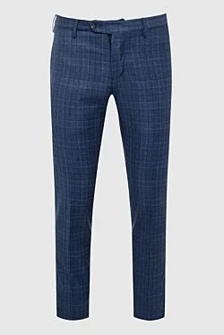 Men's gray wool trousers