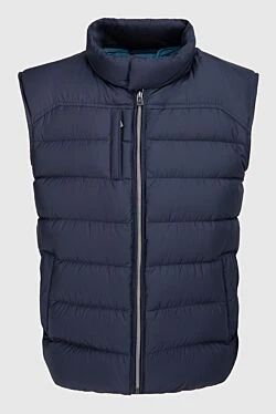 Polyester vest blue for men