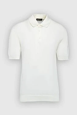 Cotton polo white for men