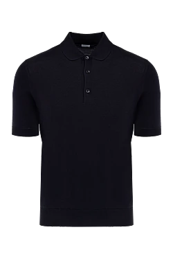 Cotton polo black for men