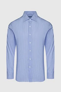 Men's blue shirt