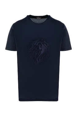 Cotton T-shirt blue for men