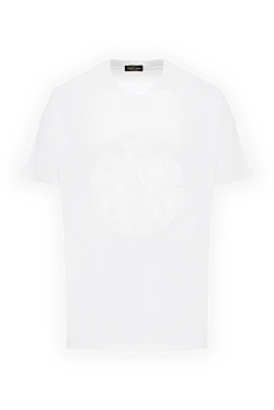 White cotton T-shirt for men