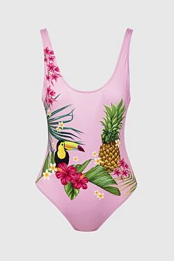 Swimsuit made of polyamide and elastane pink for women