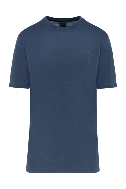 Cotton T-shirt blue for men