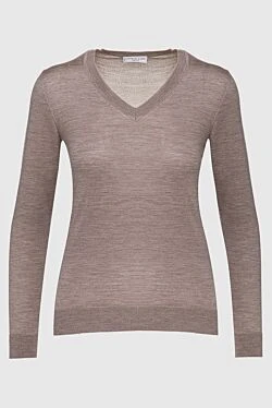 Beige jumper for women