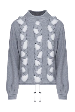 Gray jumper for women