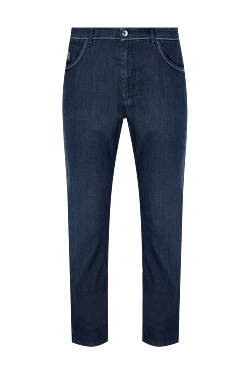 Blue cotton jeans for men