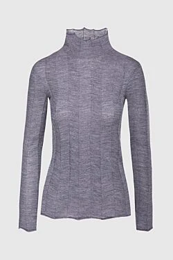 Gray wool golf for women