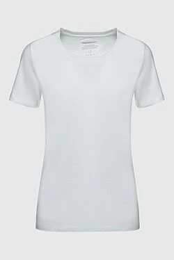 White cotton T-shirt for women