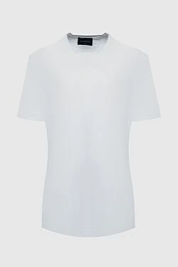 White cotton T-shirt for men