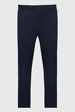 Blue trousers for men