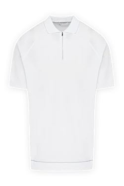 Cotton polo white for men