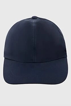 Cap made of polyamide, nylon and polyurethane blue for men