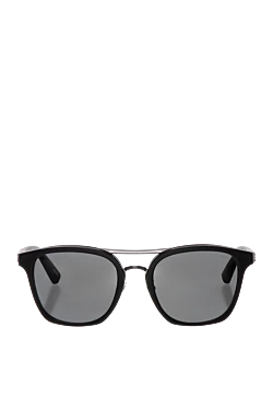 Sunglasses made of metal and plastic, black, for men