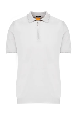 Cotton polo white for men