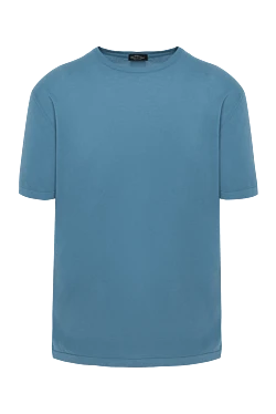 Cotton T-shirt blue for men