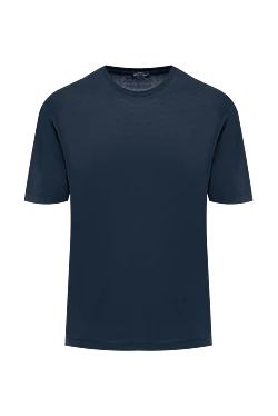 Cotton T-shirt blue for men