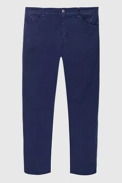 Blue cotton jeans for men