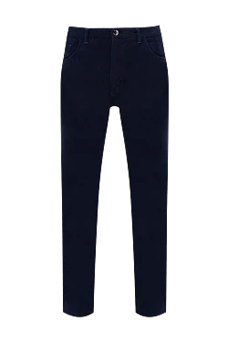 Blue cotton jeans for men