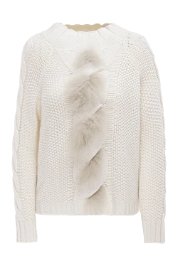 White jumper for women