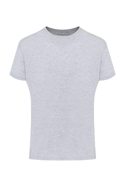 T-shirt made of micromodal and elastane, gray for men