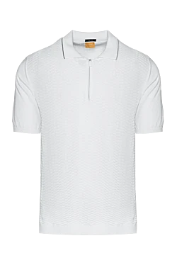 Cotton polo white for men